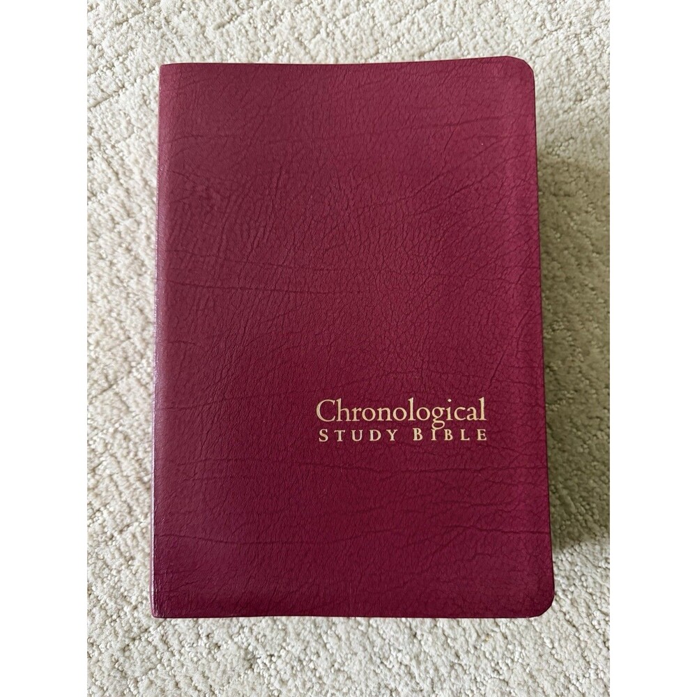 Chronological Study Bible New King James Version 2008 Thomas Nelson USA